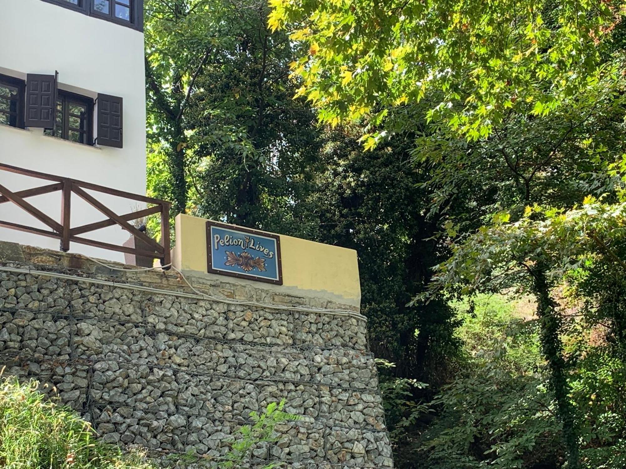 Όμορφος χώρος μέσα στο πράσινο με θέα στο Αιγαίο Βίλα Τσαγκαράδα Εξωτερικό φωτογραφία